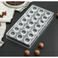 Форма для конфет и шоколада, 27,5x13,5 см, 21 ячейка