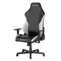 Компьютерное кресло DXRacer OH/DL23/NW с подголовником, черное/белое