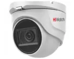 HiWatch DS-T203A(B) (2.8 mm) 2 Мп купольная HD-TVI видеокамера с EXIR-подсветкой до 30 м и микрофоном
