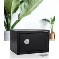 Сейф для денег SAFEBURG SB-200K BLACK сейф для документов с крестовым ключевым замком, 31х20х20 см