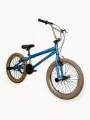 Велосипед трюковой BMX Step L1 зеленый под рост 135-170 см, двойной обод