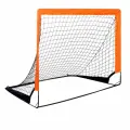 Детские футбольные ворота складные, материал оксфорд, сетка из полиэстера, оранжевые