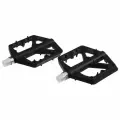 Педали 9/16 с подшипником, нейлон, съёмные шипы, цвет черный 9426170