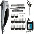 Машинка для стрижки Wahl Home Pro 09243-2216, питание от сети, в кейсе, нержавеющая сталь