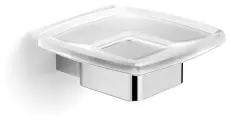 Мыльница стеклянная к стене квадратная Langberger 11315A