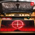 Игровой коврик для мыши DigitalRazor Berserk red Moon 900x400x4mm, бордовый, красный