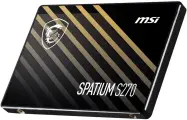 SSD-накопитель MSI SPATIUM S270, 2.5', 240GB, SATAIII, MTBF 2M, 500/400 Мб/с