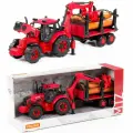 Игрушка Полесье 96494 Трактор BELARUS с лесовозом и манипулятором