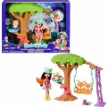 Кукла Enchantimals Mattel - Кукла Фелисити Фокс + фигурка Флик Фокс на больших качелях на дереве - Энчантималс FRH45