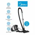 Пылесос напольный Midea VCS35B180KH