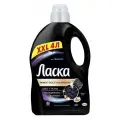 Средство для стирки жидкое Ласка Для тёмного, гель-концентрат, 4л (2587809), 4шт.