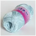 Пряжа Anna 20 Seam цвет 556 светло-голубой, 10шт*(330м/50г), 100% мерсеризованный длинноволокнистый хлопок