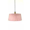 Абажур из бархата для подвесного светильника, розовый, 40*35*18 см