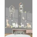 Наклейки интерьерные VEROL Джунгли на стену, декор для дома, стикеры самоклеящиеся, украшения для комнаты, подарок