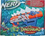 Бластер Nerf Dinosquad Stego-Smash F0805, 20 см, синий/оранжевый