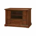 ТВ тумба DOMKORLEONE из красного дерева (mahogany wood), цвет орех NAA (светло-коричневый)