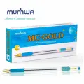 Ручка шариковая MunHwa MC Gold (0.3мм, голубой цвет чернил, масляная основа) 1шт. (BMC-12)