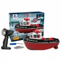 Радиоуправляемый буксир Heng Long Tugboat (зеленый) 2.4G 1/72 RTR - 3800-G