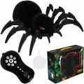 Игрушечный паук, робот на радиоуправлении для детей, двигающаяся интерактивная игрушка с пультом на батарейках, реалистичная фигурка со световыми эффектами и эффектом пара для сюжетно-ролевых игр