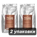 Кофе в зернах Piazza del Caffe Arabica densa 1 кг x 2 шт