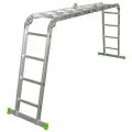 Шарнирная универсальная стремянка-трансформер Sarayli, 4 секции по 4 ступени