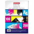 Бумага для цветной лазерной печати А4, плотная 100 г/м2, 250 л, BRAUBERG DIGITAL, 145% (CIE), 115377, в наборе 1 компл.