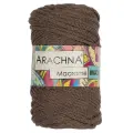 Пряжа ARACHNA MACRAME MAXI 80% хлопок, 20% полиэстер 4 шт. х250г 80м №26 светло-коричневый