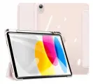 Чехол-книжка Dux Ducis для iPad 10 Generation 10.9 (2022) Toby series розовый