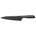 Нож кухонный FISKARS Edge, 26x4.9 см, лезвие: 19 см, черный/оранжевый