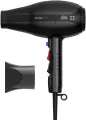 Фен SOLIS Swiss Air 3802 Black, ионизация, мощность 2200Вт, технология 360°.