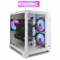 Aqua mATX AIR белый, A620, R5 7500F AIR4-ARGB, 128 NVME, 32 ГБ DDR5, RX 6600 (8 Гб), 600W