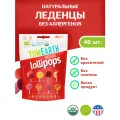 Натуральные леденцы YumEarth Fruit Lollipops, без глютена, без аллергенов, 8 вкусов, 40 шт.