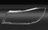 Стекло фары Lifan Solano 620 2008-2014, левое, GNX, поликарбонат, для автомобилей Лифан Солано