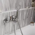 Смеситель для ванны с душем с изливом хром Lippe 4501 WasserKRAFT