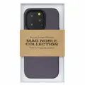 Чехол с MagSafe для iPhone 14 Pro Max MAG NOBLE COLLECTION кожаный Soft touch — Фиолетовый