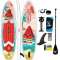 Сап борд надувной двухслойный для плаванья Skatinger Watermelon 11 / Доска SUP board / Сапборд