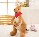 Плюшевая игрушка Кенгуру с маленьким Кенгуренком