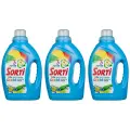 Гель для стирки Sorti, для цветного белья, антибактериальный, 1200 г, 3 шт