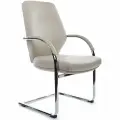 Кресло офисное Riva Design RIVA DISIGN С1711 Светло-серый (MB918) натуральная кожа 68*68*102-108