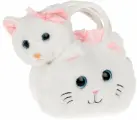 Мягкая игрушка Fluffy Family Котенок, 18 см, в сумочке, с котенком 681764