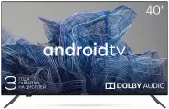 40 Телевизор KIVI 40F740NB, FULL HD, черный, смарт ТВ, Google TV