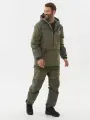 Костюм тактический мужской летний Huntsman Антигнус-Премиум, туристический для рыбалки и охоты, для отдыха в лесу, цвет Хаки (р.48-50/182-188)