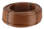 Трубка магистральная 16мм (1,0 мм) Коричневая без капельниц (50м) бухта