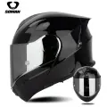 Шлем SOMAN SM965, мотоциклетный, с двойными линзами