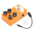 Педаль Overdrive The Big Orange для электрогитары с эффектом True Bypass, аксессуар для музыкального инструмента