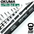 Спиннинг для рыбалки OKUMA 450 см. тест: 60-120 г. Средне-быстрый строй