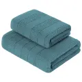 Набор полотенец  Verossa Milano банное, темно-бирюзовый