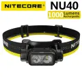Фонарь налобный Nitecore NU40