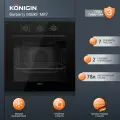 Шкаф духовой электрический Konigin Barberry 60 BKF MR7 , черный