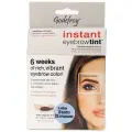 Краска-тинт профессиональная в капсулах для бровей, коричневый / Eyebrow Tint Medium Brown 10 капсул